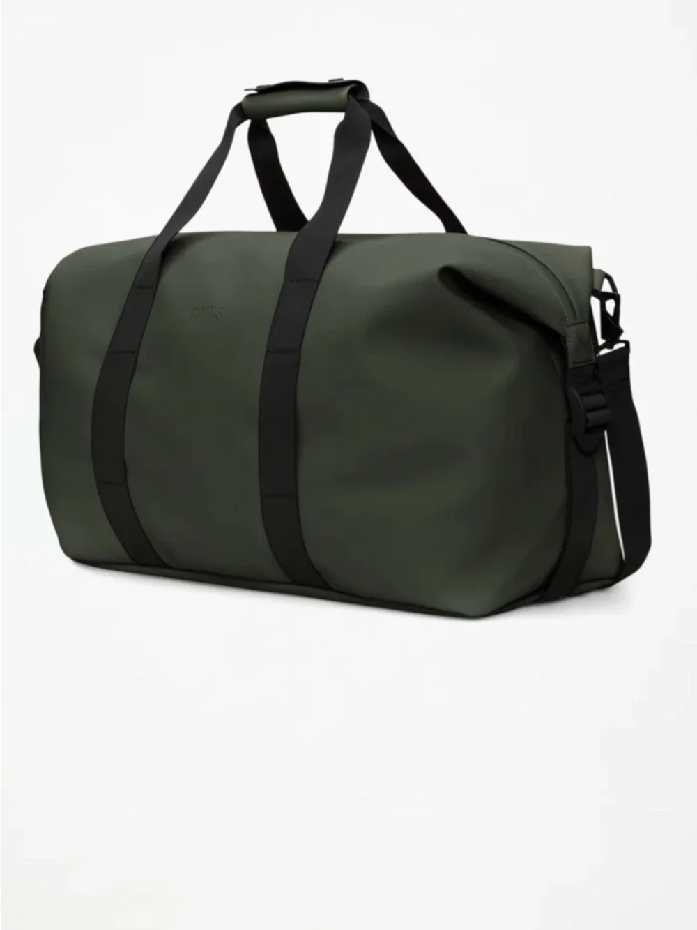 NWT Unisex Hilo Weekend W3 Green Bag Duffel w/Black Straps LARGE